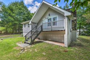 Poconos Area Cottage with Decks and Yard Space!